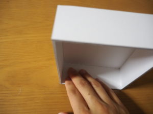 厚紙での箱の作り方 Mamana